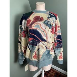 Dept. Anonym Abstract Sweater. Sz XL. Great condition.
